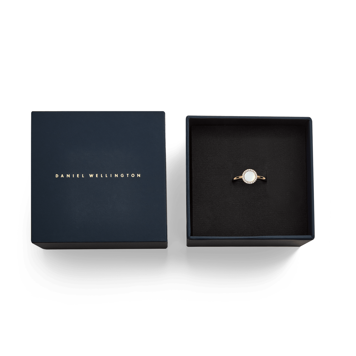 Audrey Ring  Mother of Pearl Rose Gold